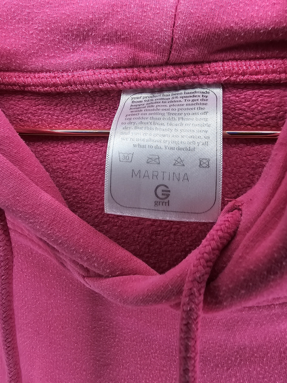 GRRRL Berry Snuggle Pink Hoodie & Track Pants Sweatsuit Set - Picture 4 of 9
